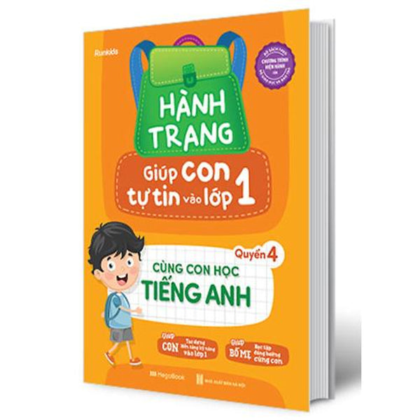 Hành Trang Giúp Con Tự Tin Vào Lớp 1 - Quyển 4: Cùng Con Học Tiếng Anh