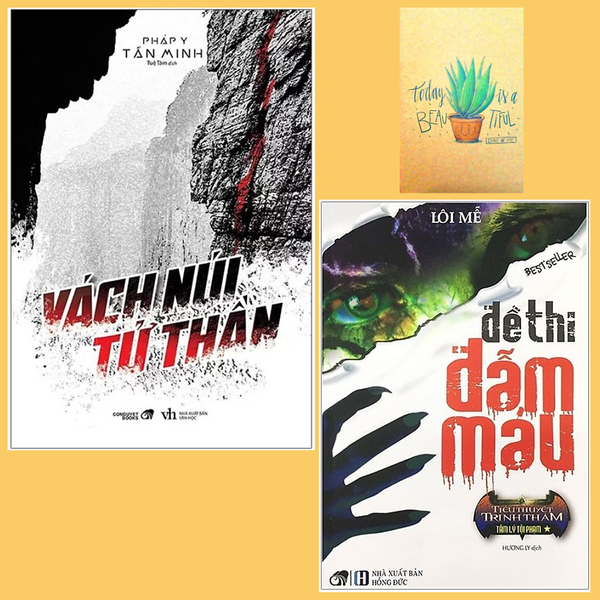 Combo Vách Núi Tử Thần Và Đề Thi Đẫm Máu ( Sổ Tay)