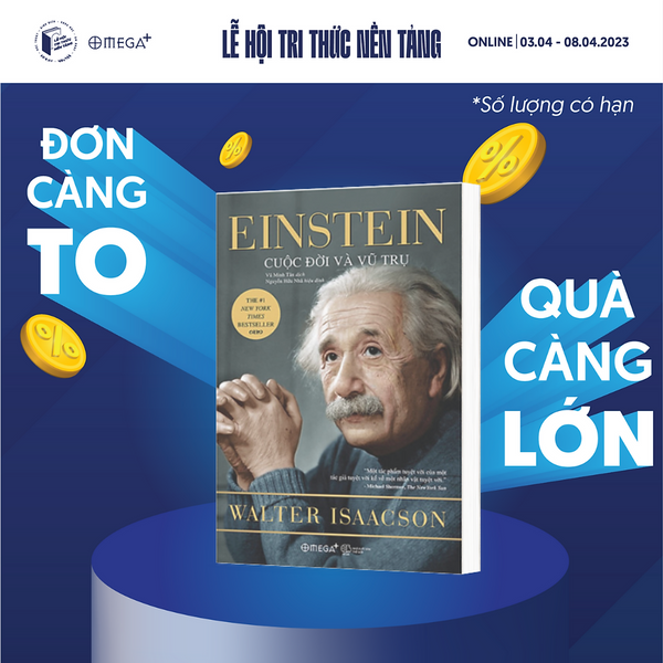 Einstein - Cuộc Đời Và Vũ Trụ (Quà Tặng Tickbook)