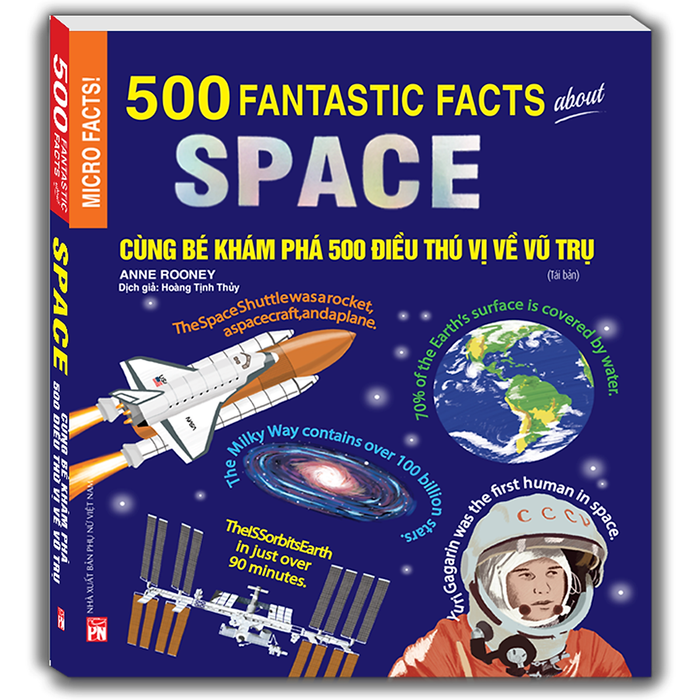 Sách Bản Quyền Micro Facts! Cùng Bé Khám Phá 500 Điều Thú Vị Về Vũ Trụ (Tái Bản) Sách Bản Quyền Micro Facts! Cùng Bé Khám Phá 500 Điều Thú Vị Về Vũ Trụ (Tái Bản)