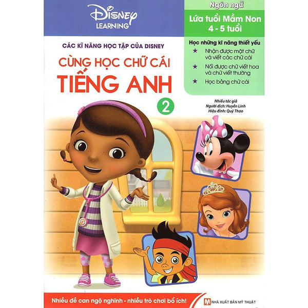 D.Isn.Ey Learning - Cùng Học Chữ Cái Tiếng Anh (Tập 2) - Bàn Quyền
