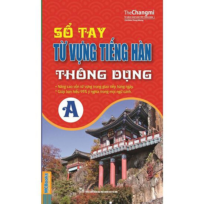 Sổ Tay Từ Vựng Tiếng Hàn Thông Dụng Trình Độ A Sổ Tay Từ Vựng Tiếng Hàn Thông Dụng Trình Độ A