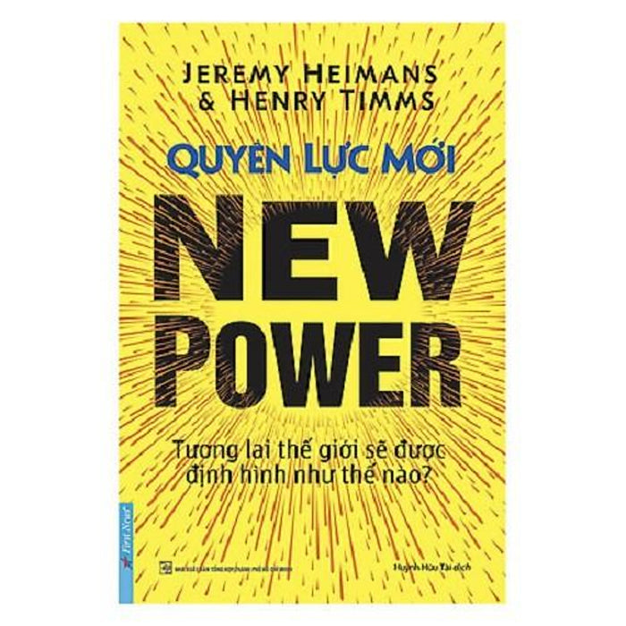 Sách - Quyền Lực Mới - First News Sách - Quyền Lực Mới - First News