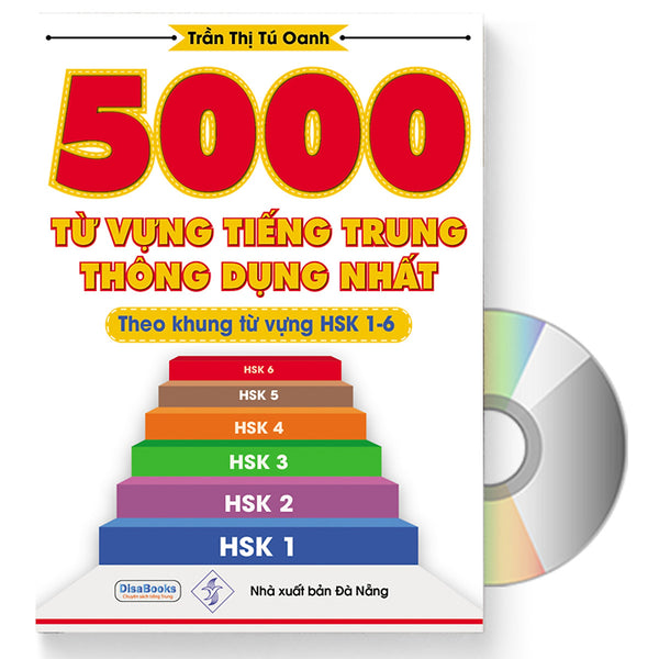 5000 Từ Vựng Tiếng Trung Thông Dụng Nhất + Dvd Quà Tặng