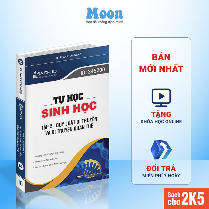 Sách Id Ôn Thi Thpt Qg 2021 Môn Sinh Theo Chuyên Đề Thầy Phan Khắc Nghệ: Tự Học Quy Luật Di Truyền Và Di Truyền Quần Thể Sách Id Ôn Thi Thpt Qg 2021 Môn Sinh Theo Chuyên Đề Thầy Phan Khắc Nghệ: Tự Học Quy Luật Di Truyền Và Di Truyền Quần Thể
