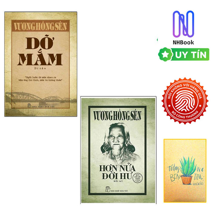 Combo Vương Hồng Sển - Hơn Nửa Đời Hư  Và Dỡ Mắm : Di Cảo ( Tặng Sổ Tay) Combo Vương Hồng Sển - Hơn Nửa Đời Hư  Và Dỡ Mắm : Di Cảo ( Tặng Sổ Tay)