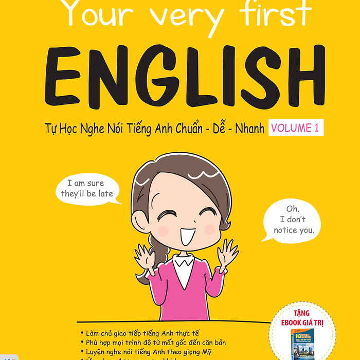 Tự Học Nghe Nói Tiếng Anh Chuẩn Dễ Nhanh - Tập 1 Tự Học Nghe Nói Tiếng Anh Chuẩn Dễ Nhanh - Tập 1