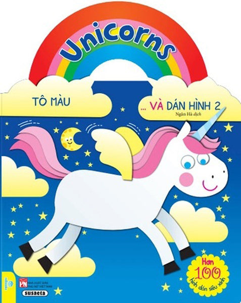 Unicorns Tô Màu Và Dán Hình 2 (Nd)