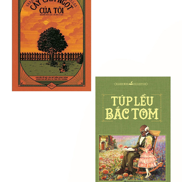 Combo Cây Cam Ngọt Của Tôi + Túp Lều Bác Tom (Bộ 2 Cuốn) _Ml Combo Cây Cam Ngọt Của Tôi + Túp Lều Bác Tom (Bộ 2 Cuốn) _Ml