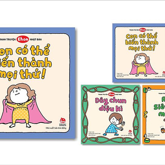 Kim Đồng - Bộ Con Có Thể Biến Thành Mọi Thứ! (3 Quyển) Kim Đồng - Bộ Con Có Thể Biến Thành Mọi Thứ! (3 Quyển)