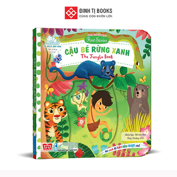Sách Chuyển Động - First Explorers - The Jungle Book - Cậu Bé Rừng Xanh