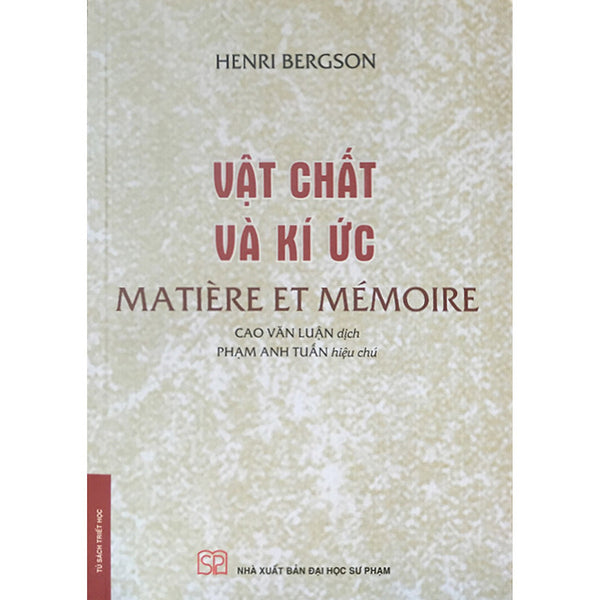Vật Chất Và Ký Ức