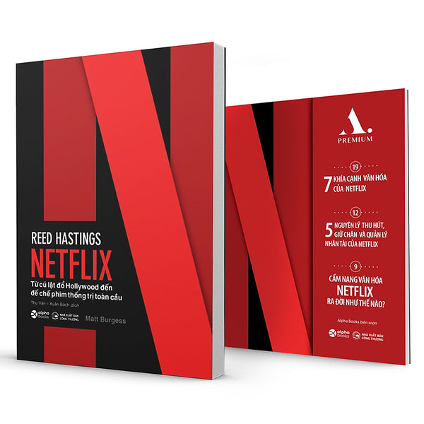 Netflix Từ Cú Lật Đổ Hollywood Đến Đế Chế Phim Thống Trị Toàn Cầu ( Tặng Kèm Sổ Tay)