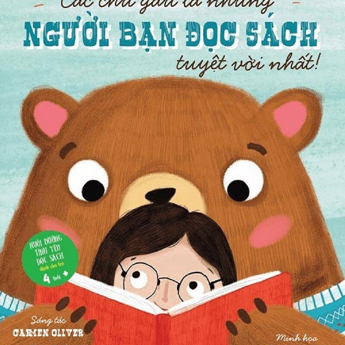Gấu Là Bạn Đọc Sách Tuyệt Vời Nhất Gấu Là Bạn Đọc Sách Tuyệt Vời Nhất