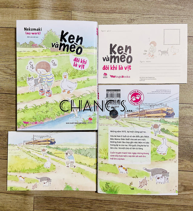 Ken Và Mèo - Đôi Khi Là Vịt - Tặng Kèm Postcard Ken Và Mèo - Đôi Khi Là Vịt - Tặng Kèm Postcard