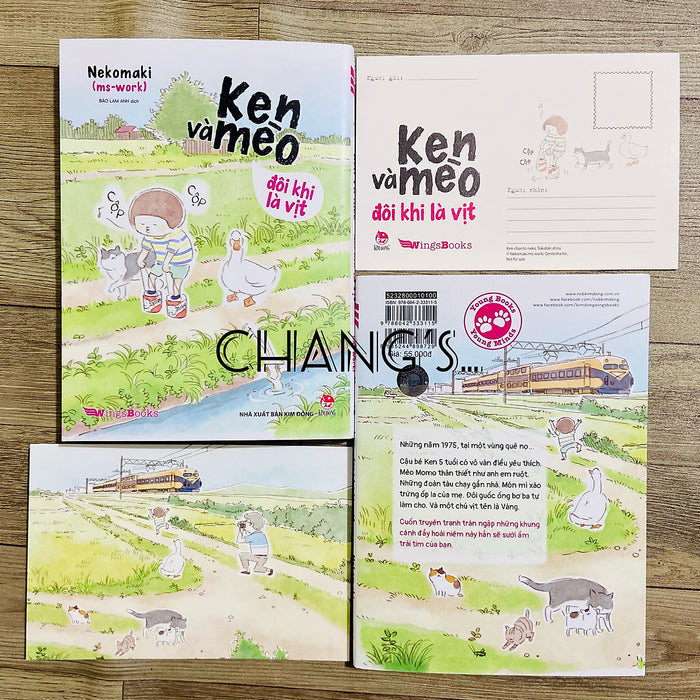 Ken Và Mèo - Đôi Khi Là Vịt - Tặng Kèm Postcard Ken Và Mèo - Đôi Khi Là Vịt - Tặng Kèm Postcard