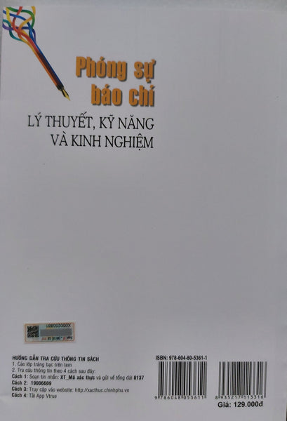 Phóng Sự Báo Chí - Lý Thuyết, Kỹ Năng Và Kinh Nghiệm (Tái Bản Lần 3)