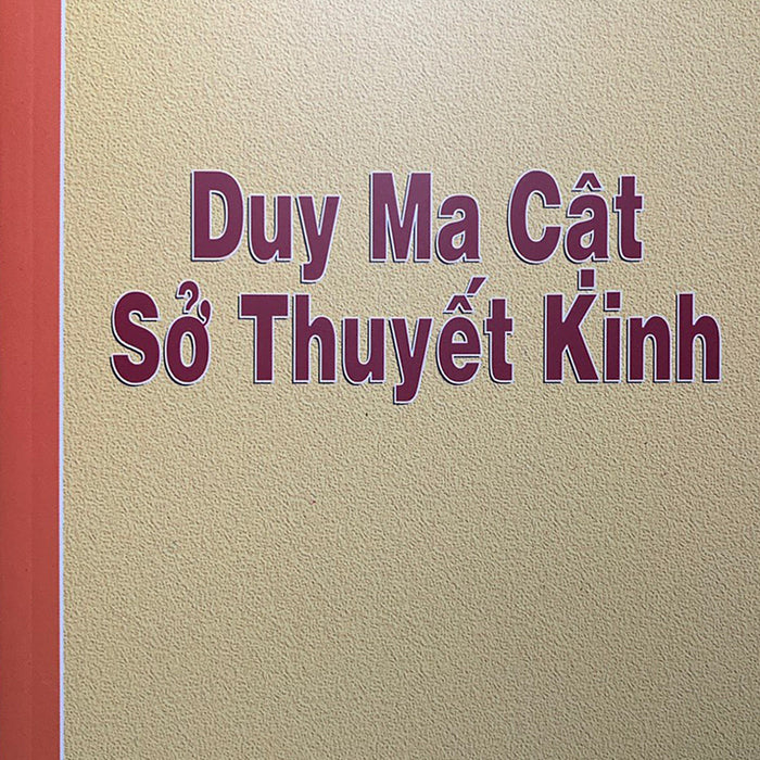 Duy Ma Cật Sở Thuyết Kinh Duy Ma Cật Sở Thuyết Kinh