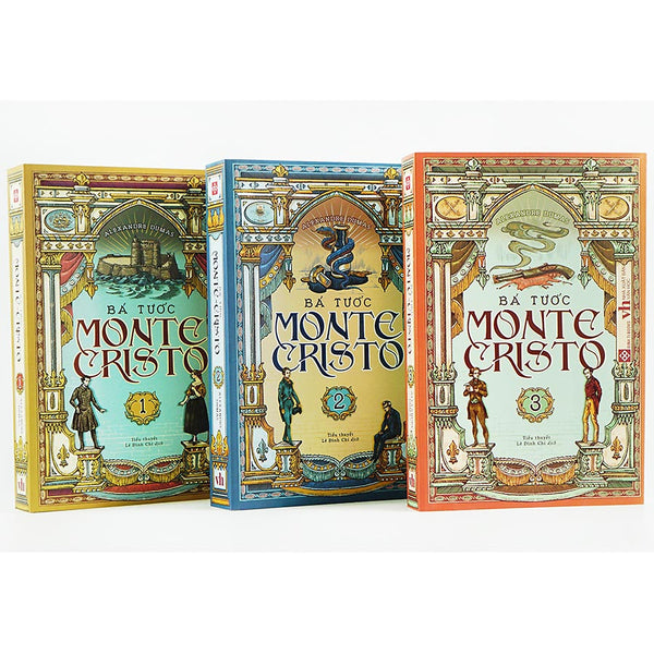 Bá Tước Monte Cristo - Combo 3 Tập
