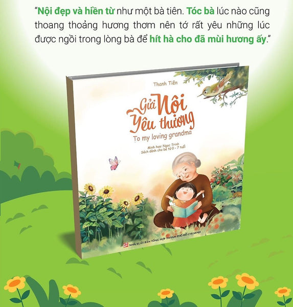 Gửi Nội Yêu Thương - To My Loving Grandma - Sách Song Ngữ