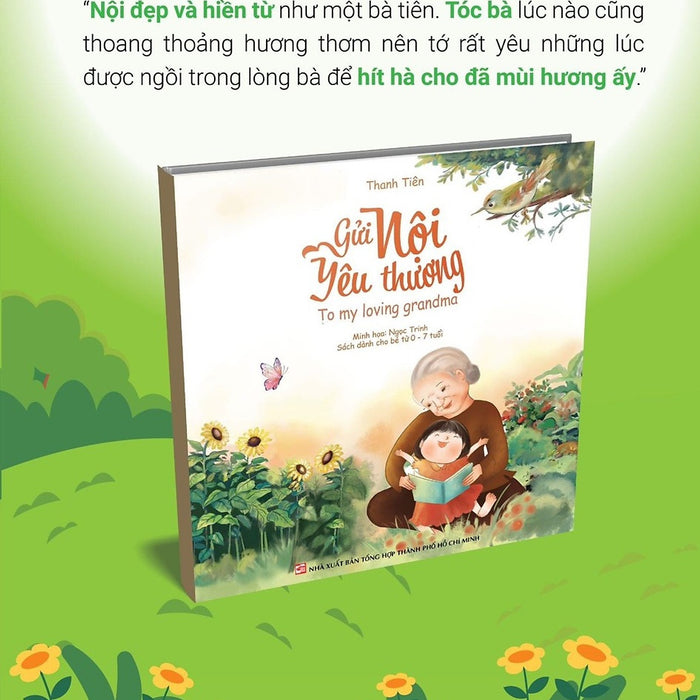 Gửi Nội Yêu Thương - To My Loving Grandma - Sách Song Ngữ Gửi Nội Yêu Thương - To My Loving Grandma - Sách Song Ngữ