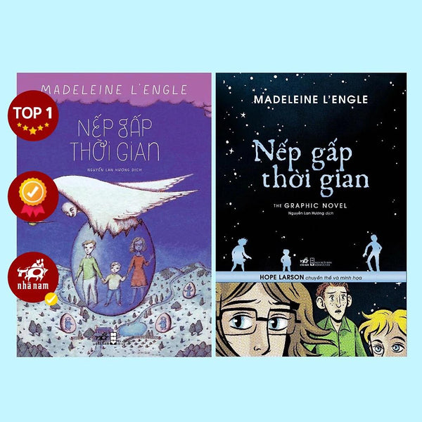 Combo Nếp Gấp Thời Gian (Madeleine L’Engle - Hope Larson)  - Bản Quyền