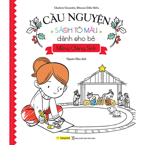 Cầu Nguyện - Sách Tô Màu Dành Cho Bé Mừng Giáng Sinh