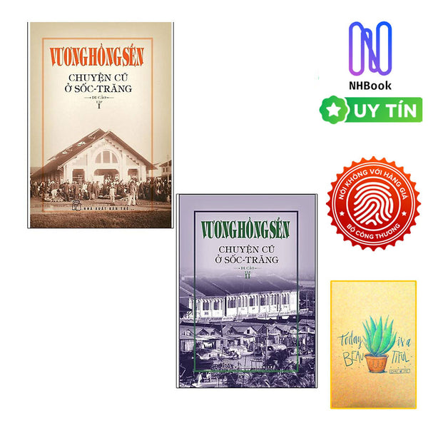 Combo Vương Hồng Sển - Chuyện Cũ Ở Sốc-Trăng - Di Cảo - Tập 1+2 ( Tặng Sổ Tay)