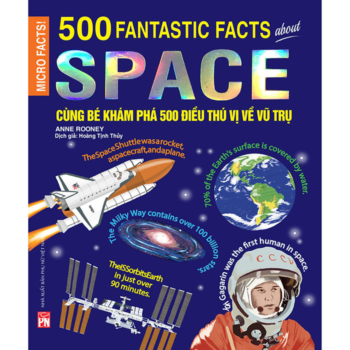 Cùng Bé Khám Phá 500 Điều Thú Vị Về Vũ Trụ (Sách Bản Quyền Micro Facts!) Cùng Bé Khám Phá 500 Điều Thú Vị Về Vũ Trụ (Sách Bản Quyền Micro Facts!)