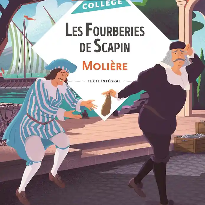 Sách Tiểu Thuyết Kèm Phân Tích Văn Học Tiếng Pháp: Bibliocollege - Les Fourberies De Scapin, Moliere Sách Tiểu Thuyết Kèm Phân Tích Văn Học Tiếng Pháp: Bibliocollege - Les Fourberies De Scapin, Moliere