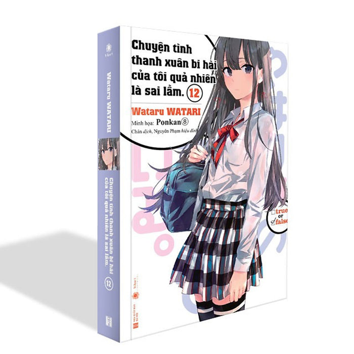 Sách - Chuyện Tình Thanh Xuân Bi Hài Của Tôi Quả Nhiên Là Sai Lầm 12 (Bản Thường) Sách - Chuyện Tình Thanh Xuân Bi Hài Của Tôi Quả Nhiên Là Sai Lầm 12 (Bản Thường)