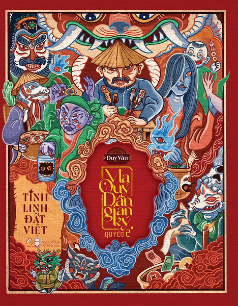 Sách - Ma Quỷ Dân Gian Ký Tập 2 ( Tặng Bookmark + Kèm Xúc Xắc)