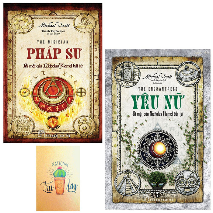 Combo Bí Mật Của Nicholas Flamel : Pháp Sư Và Yêu Nữ ( Tặng Kèm Sổ Tay Xương Rồng) Combo Bí Mật Của Nicholas Flamel : Pháp Sư Và Yêu Nữ ( Tặng Kèm Sổ Tay Xương Rồng)