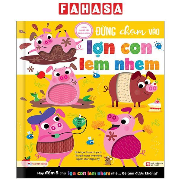 Sách Tương Tác Thông Minh - Đừng Chạm Vào Lợn Con Lem Nhem