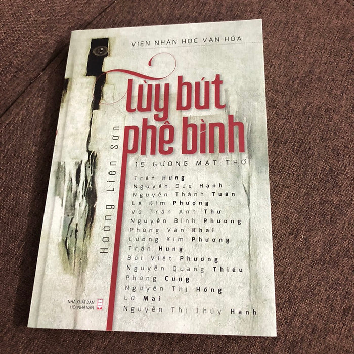 Tùy Bút Phê Bình 15 Gương Mặt Thơ - Hóàng Liên Sơn Tùy Bút Phê Bình 15 Gương Mặt Thơ - Hóàng Liên Sơn