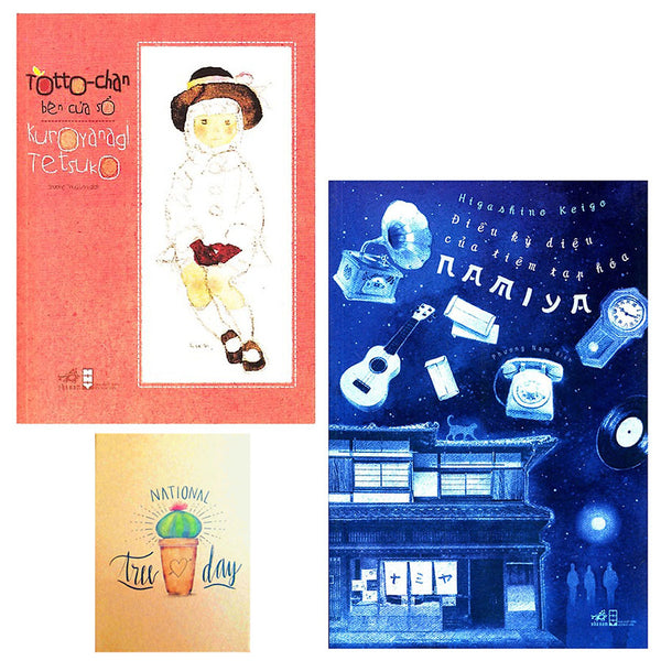 Combo Totto-Chan Bên Cửa Sổ Và Điều Kỳ Diệu Của Tiệm Tạp Hóa ( Tặng Kèm Sổ Tay )