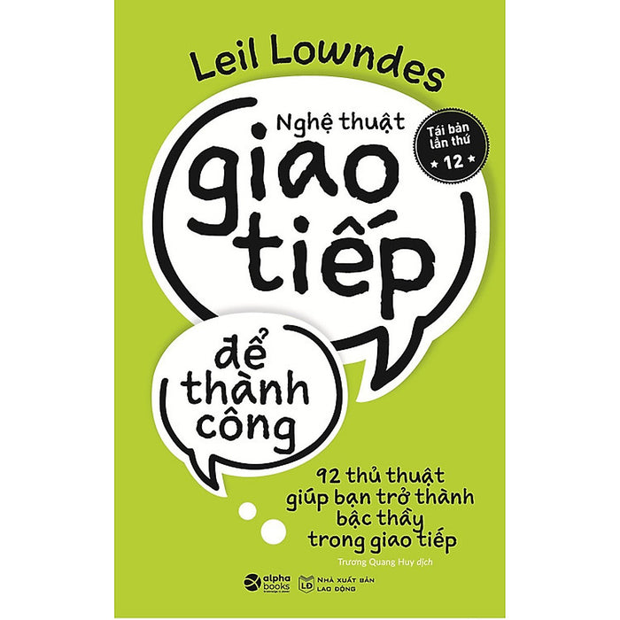 Trạm Đọc | Nghệ Thuật Giao Tiếp Để Thành Công Trạm Đọc | Nghệ Thuật Giao Tiếp Để Thành Công