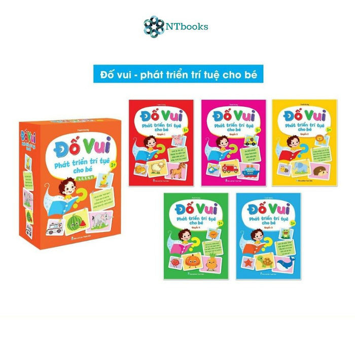 Sách Đố Vui Phát Triển Trí Tuệ Cho Bé 12345 - Bộ Bìa Cứng 5 Cuốn Sách Đố Vui Phát Triển Trí Tuệ Cho Bé 12345 - Bộ Bìa Cứng 5 Cuốn