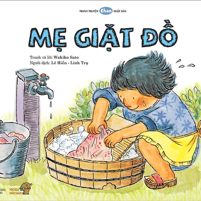 Tranh Truyện Ehon Nhật Bản - Mẹ Giặt Đồ Tranh Truyện Ehon Nhật Bản - Mẹ Giặt Đồ