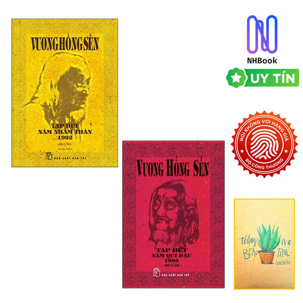 Combo Vương Hồng Sển - Tạp Bút Năm Nhâm Thân 1992 Và Tạp Bút Năm Qúi Dậu 1993 (Di Cảo)