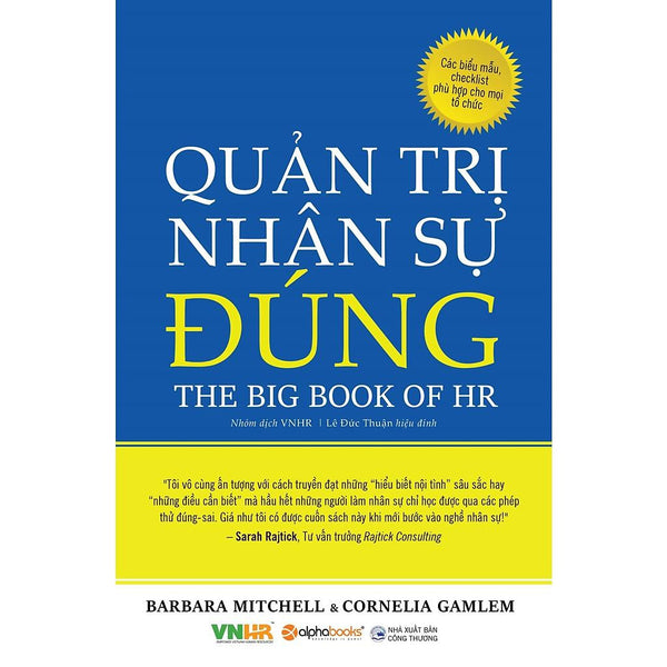Sách Quản Trị Nhân Sự Đúng - Alphabooks - Bản Quyền
