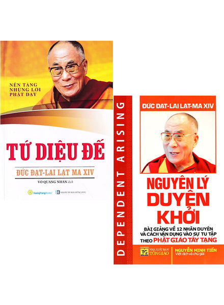 Combo Tứ Diệu Đế + Nguyên Lý Duyên Khởi (Bộ 2 Cuốn)_Qb