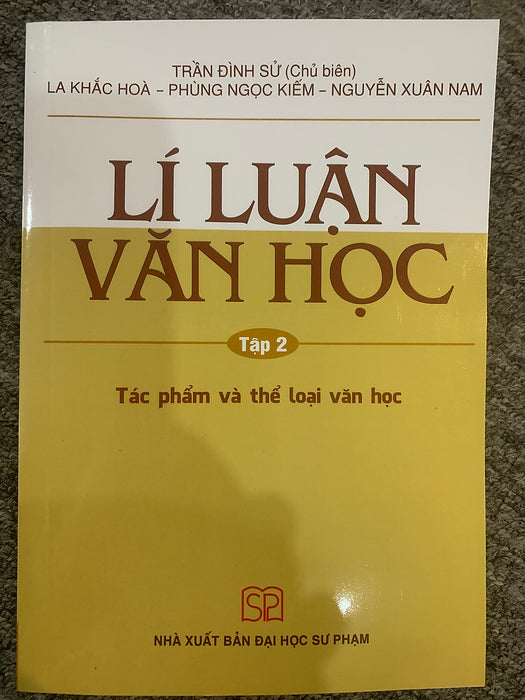 Lí Luận Văn Học Tập 2(Tb 2023) Lí Luận Văn Học Tập 2(Tb 2023)