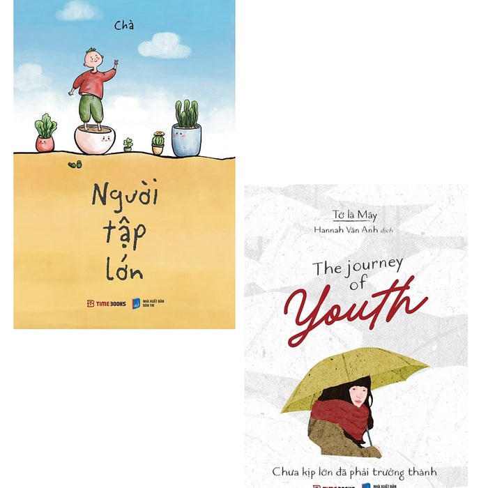 Combo Người Tập Lớn + The Journey Of Youth - Chưa Kịp Lớn Đã Phải Trưởng Thành (Bộ 2 Cuốn) _Time Combo Người Tập Lớn + The Journey Of Youth - Chưa Kịp Lớn Đã Phải Trưởng Thành (Bộ 2 Cuốn) _Time