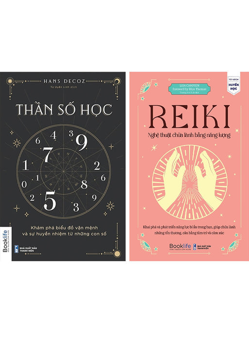Combo Thần Số Học + Reiki - Nghệ Thuật Chữa Lành Bằng Năng Lượng (Bộ 2 Cuốn) _1980 Combo Thần Số Học + Reiki - Nghệ Thuật Chữa Lành Bằng Năng Lượng (Bộ 2 Cuốn) _1980