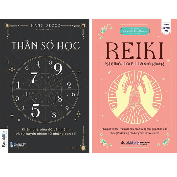 Combo Thần Số Học + Reiki - Nghệ Thuật Chữa Lành Bằng Năng Lượng (Bộ 2 Cuốn) _1980 Combo Thần Số Học + Reiki - Nghệ Thuật Chữa Lành Bằng Năng Lượng (Bộ 2 Cuốn) _1980