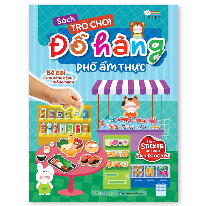 Sách Trò Chơi Đồ Hàng Phố Ẩm Thực (Hơn 200 Stickers) Sách Trò Chơi Đồ Hàng Phố Ẩm Thực (Hơn 200 Stickers)