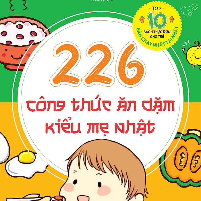 226 Công Thức Ăn Dặm Kiểu Mẹ Nhật 226 Công Thức Ăn Dặm Kiểu Mẹ Nhật
