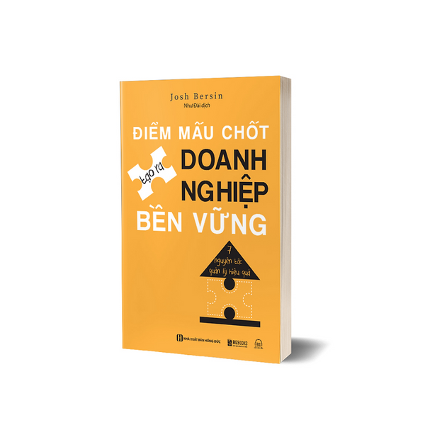 Sách - Điểm Mấu Chốt Tạo Ra Doanh Nghiệp Bền Vững - 7 Nguyên Tắc Quản Lý Hiệu Quả - Mcbooks