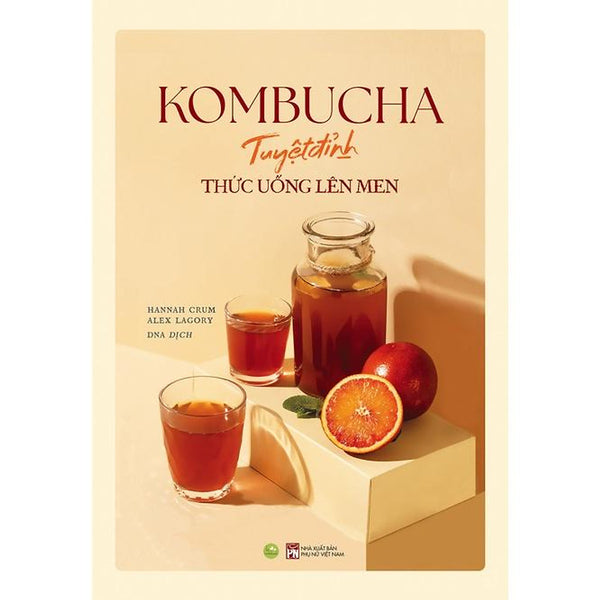 Sách  Kombucha  Tuyệt Đỉnh Thức Uống Lên Men - Skybooks - Bản Quyền